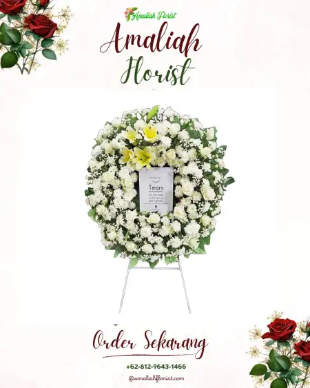 Krans Bunga Duka Tewang Sangalang Garing